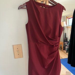 NWT "Wine" Backless Dress